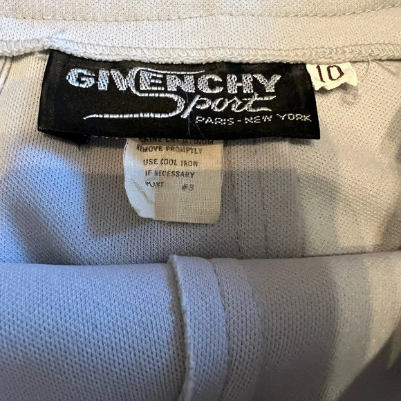 Vintage Givenchy Sport -Rare Gray Midi Pleated Skirt -Women’s Size 10 - Picture 4 of 8